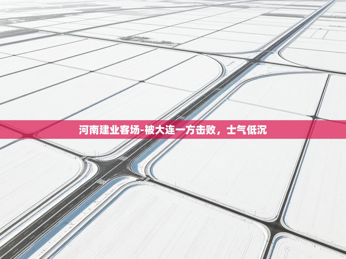 河南建业客场-被大连一方击败，士气低沉